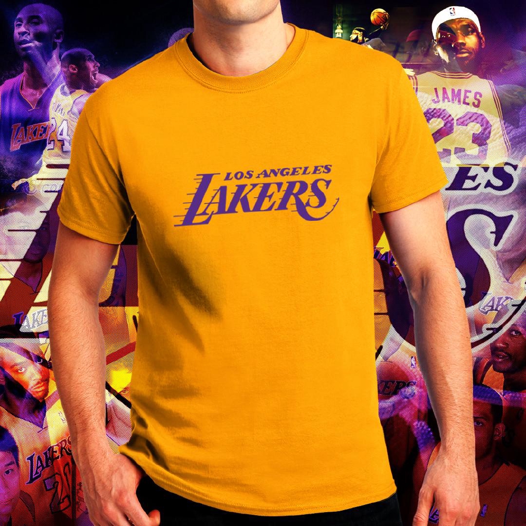 lakers t shirt mens