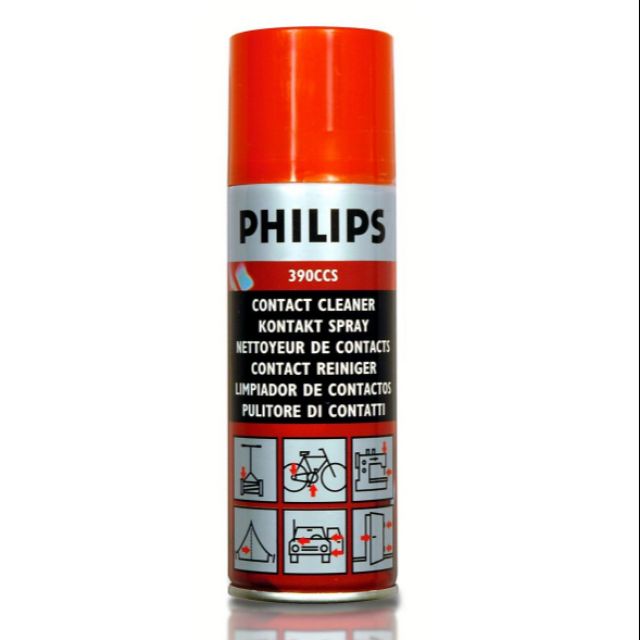WSS Philips contact cleaner 200ml/40g lubricants clean electronics (dry
