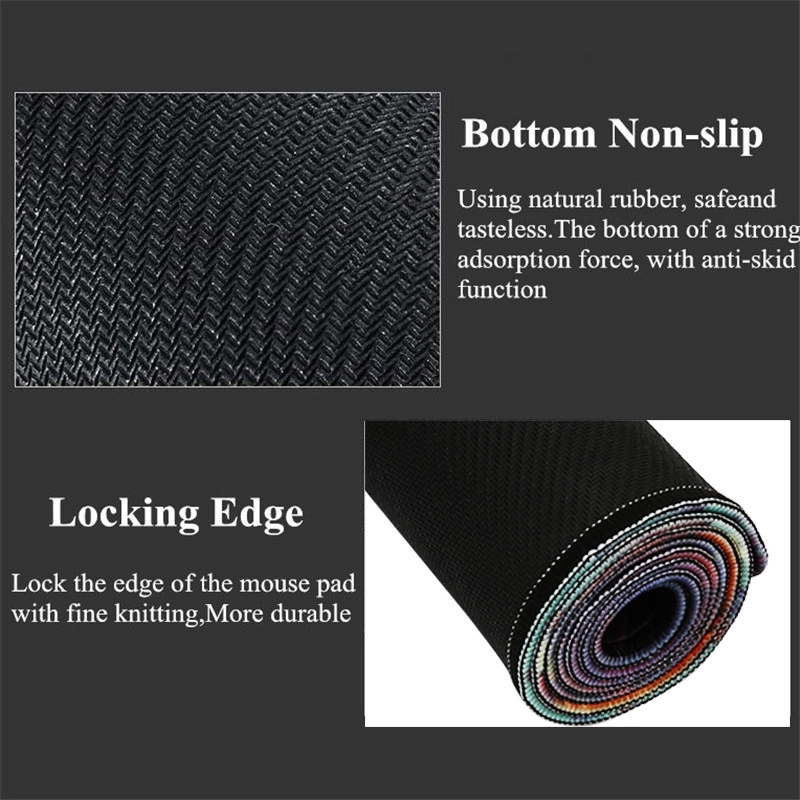 Quality Essential NOYA Large Gaming Mouse Pad Lockedge Mat Laptop Computer Keyboard Desk Dota 2 gamer mo Have Versatile - Image 3