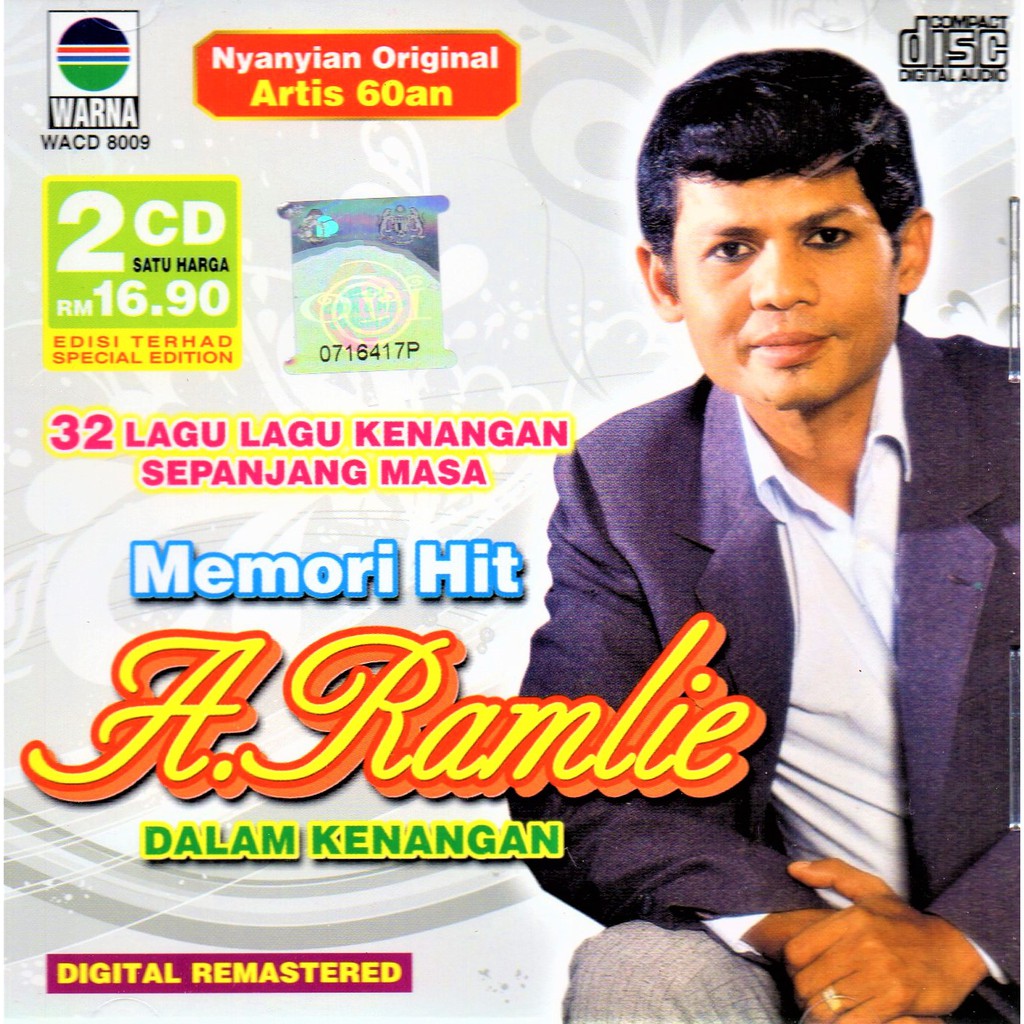 Qoo10 A Ramlie Jerrydin Dwi Gemilang Cd Lagu Melayu Pop Yeh Yeh Original Cd Dvd