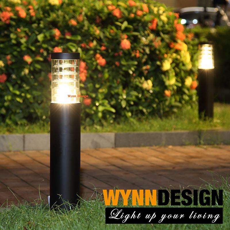 Wynn Design [100cm] Outdoor Bollard Pole Light Garden Light Landscape