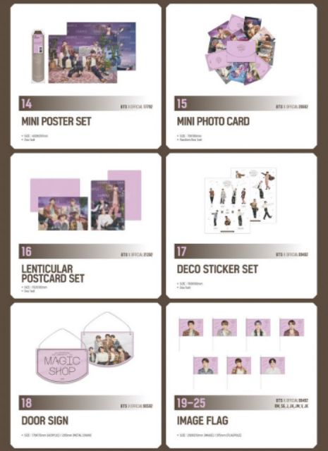 READY STOCK] BTS 5TH MUSTER OFFICIAL FANMEETING: MAGIC SHOP IN 