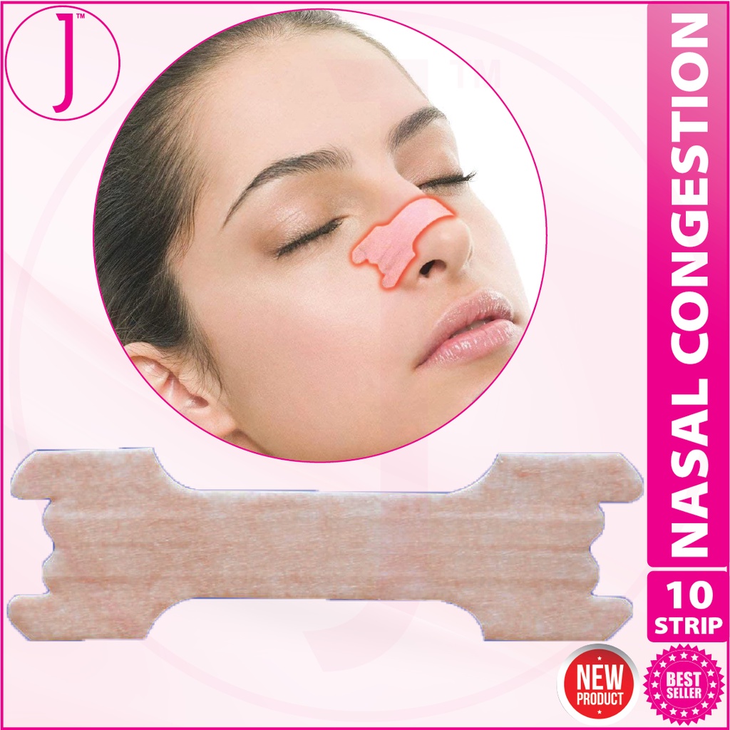 BREATH EASY Nasal Strip Sports Sleep Nose Congestion AntiSnoring Cold