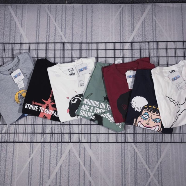 Uniqlo X One Piece Original Uniqlo Include Paper Bag Shopee Malaysia