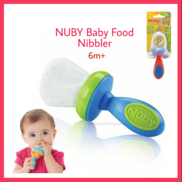 Stock W Nuby Baby Food Nibbler Fruit Feeder Baby Kids Pacifiers
