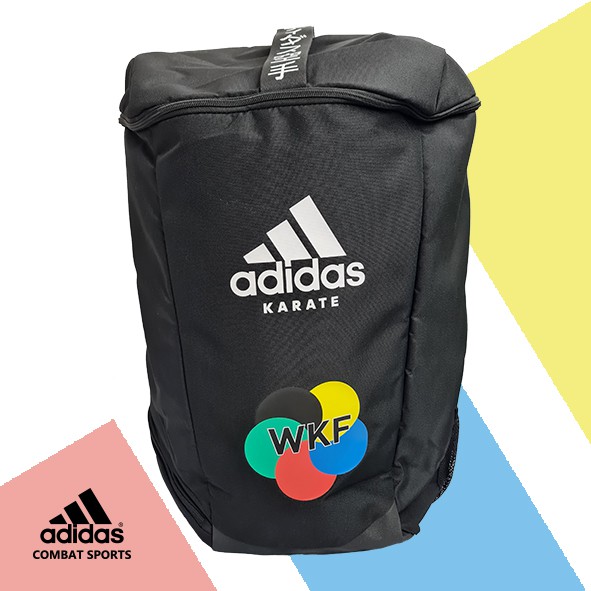 ADIDAS WKF Karate Backpack Sport Backpack with WKF logo Bag Beg Galas Karate | Shopee Malaysia