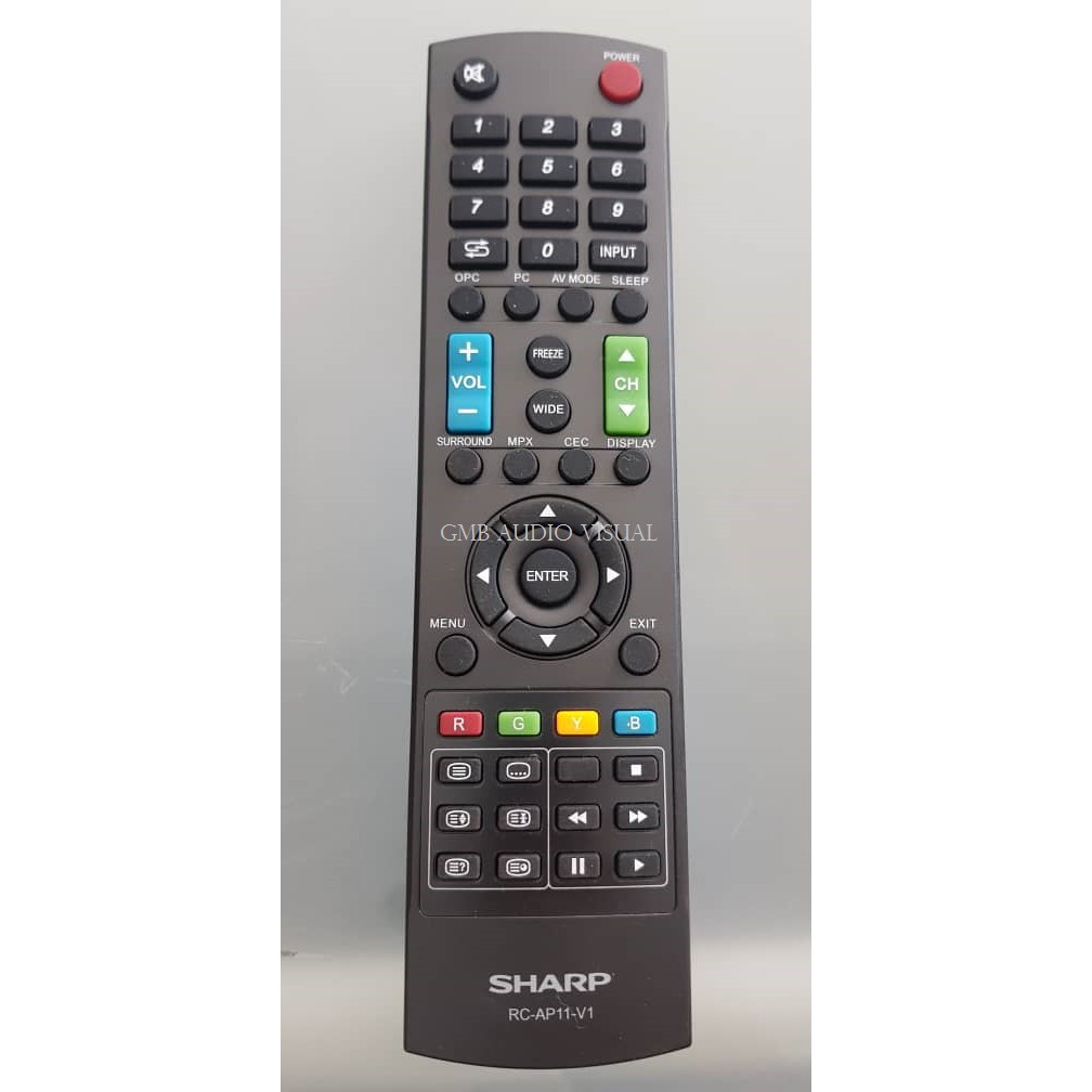 Sharp RCAP11V1 FOR SHARP LCD TV Remote control (100 Original Part