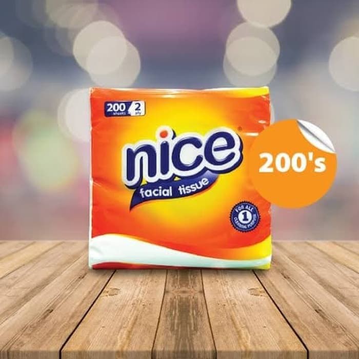 1 (ONE) NICE Pop Up Tissue - NICE Box - NICE Facial Tissue - 200 S ...