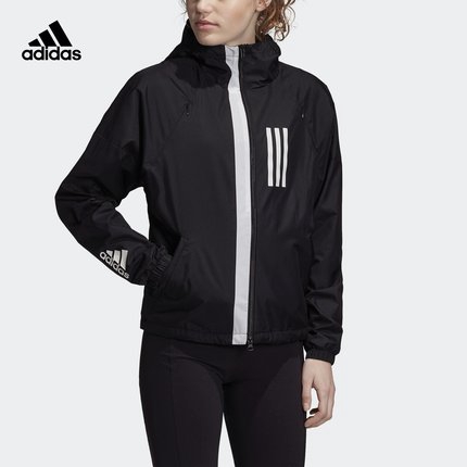 Adidas Official W Adidas W.N.D. JKT Women's Sports Jacket DZ0033 | Shopee Malaysia