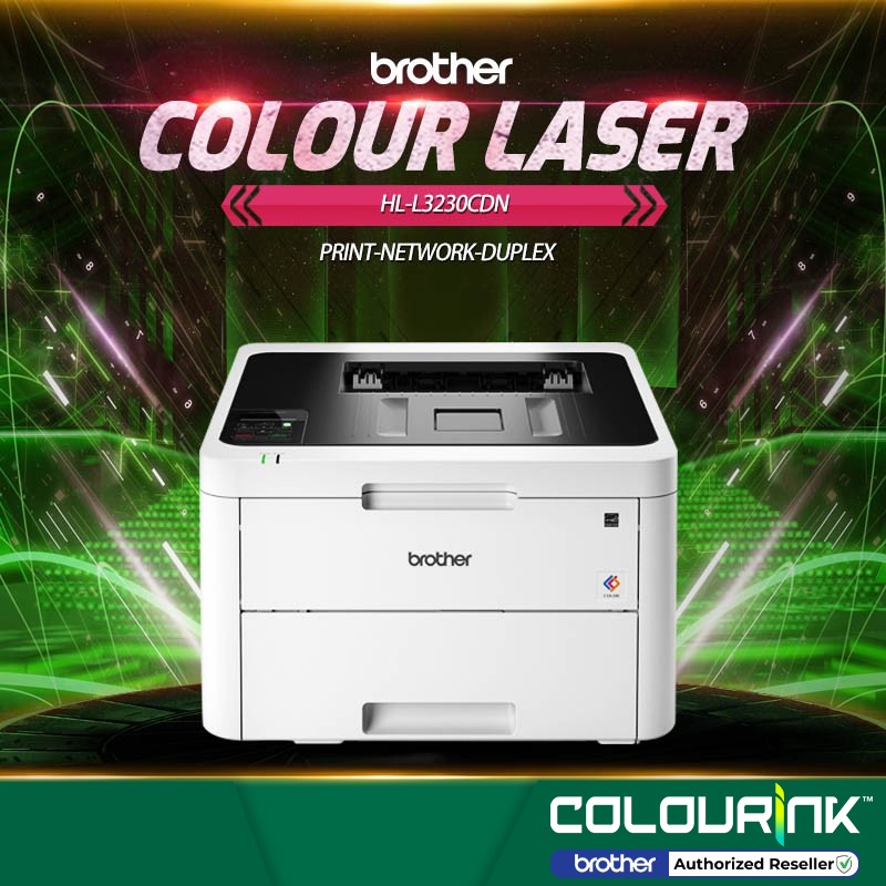 Brother HL-L3230CDN A4 Print Only Color LED Laser Printer Duplex Print with Network similar m155a lbp623cdw