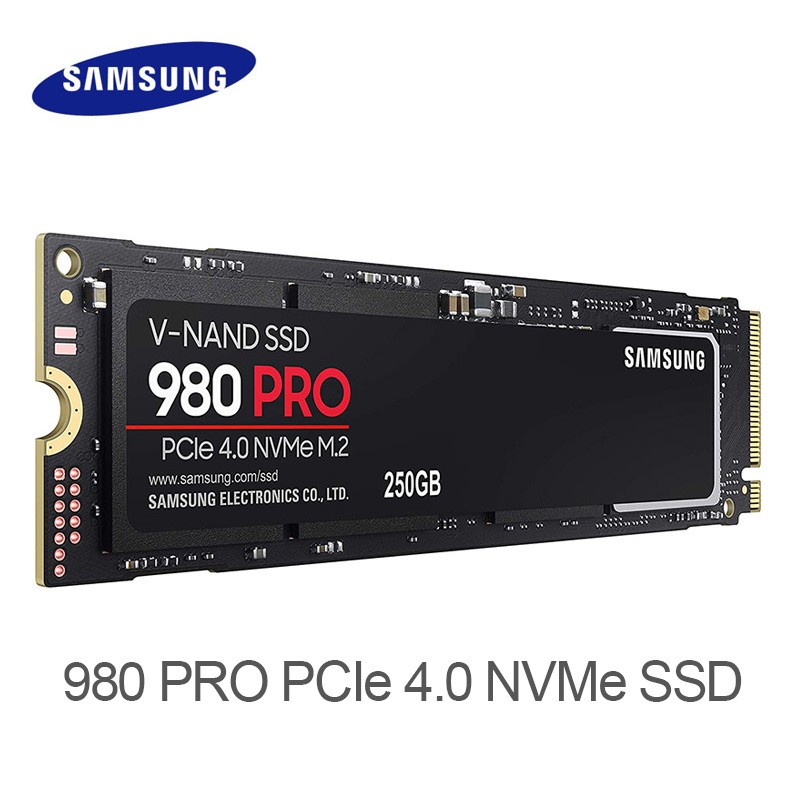 SAMSUNG 980 PRO SSD 250GB 500GB 1TB PCIe 4.0 NVMe SSD M.2 NVMe up to 7000 MB/s for desktop computer | Shopee Malaysia
