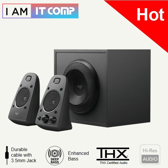 Logitech Z625 Speaker System With Subwoofer & Optical Input Shopee