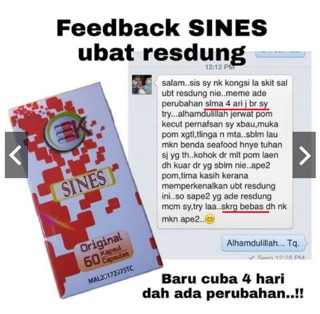 EK SINES UBAT RESDUNG MUJARAB WITH KKM 💯 ORIGINAL  Shopee 