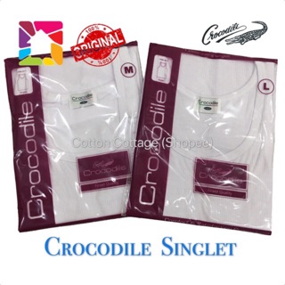 [ORIGINAL] CROCODILE™ Men’s Stretchable Singlet / Cap Buaya
