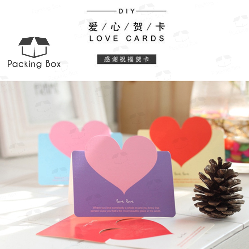 Ready Stock!!! 10pcs Love Wishing Card Kad Ucapan Wish Card Kad Love ...