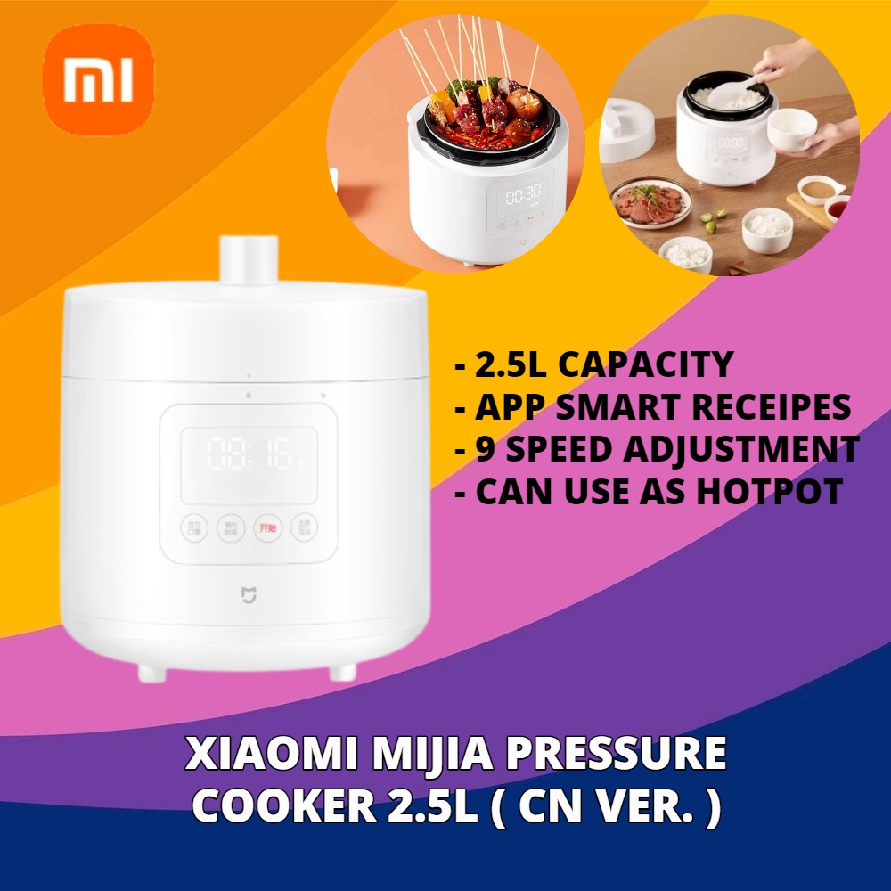 *NEW ARRIVAL* Xiaomi Mijia Electric Pressure Cooker 2.5L Multicooker Rice Cooker DIY Functions