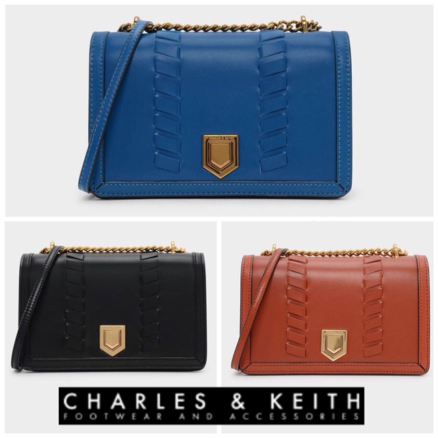 charles and keith weave detail crossbody bag