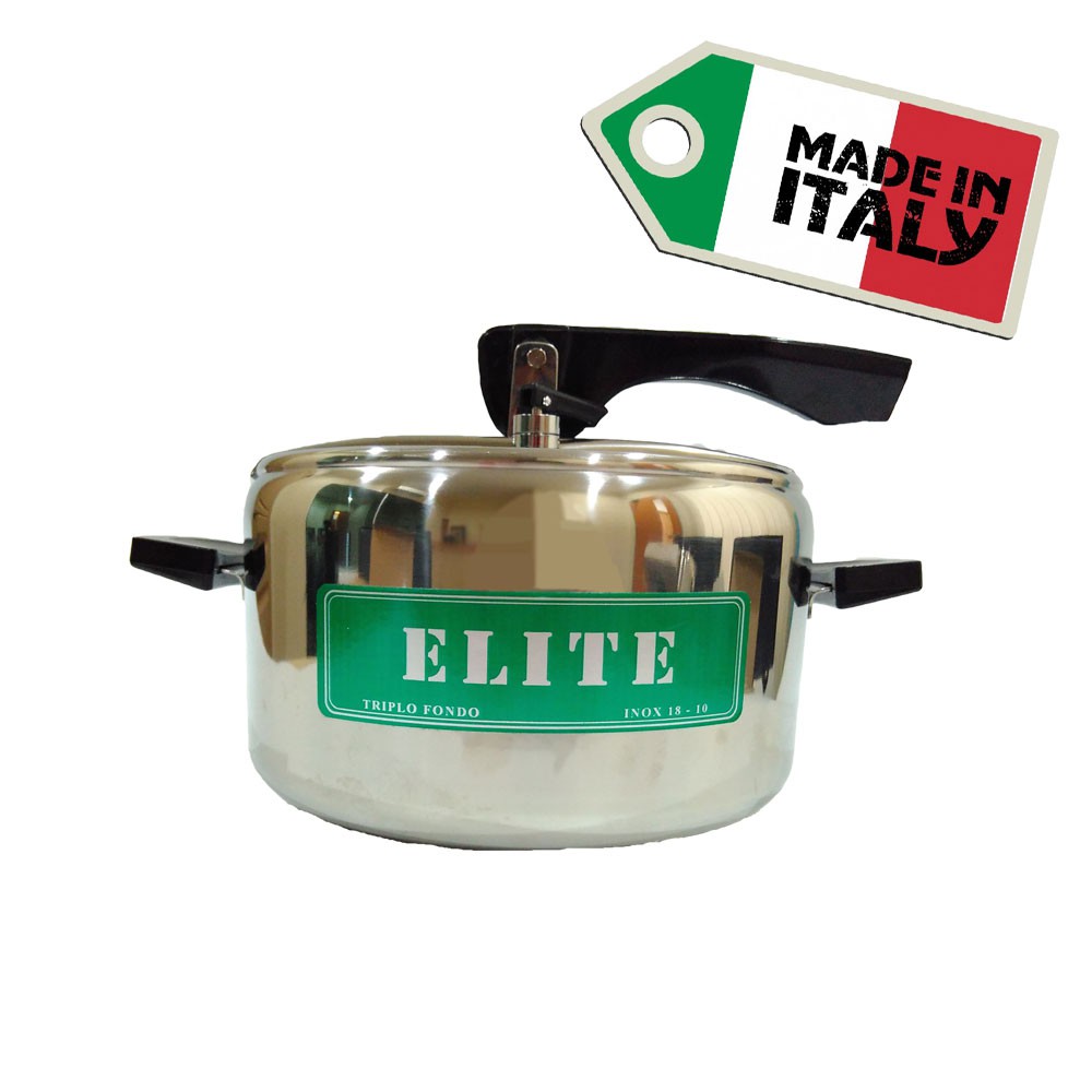 Elite Pressure Cooker (High Quality) 5 Litre [Made In Italy]