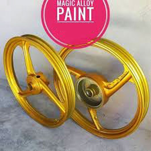 Rim Basikal Gold Metalic