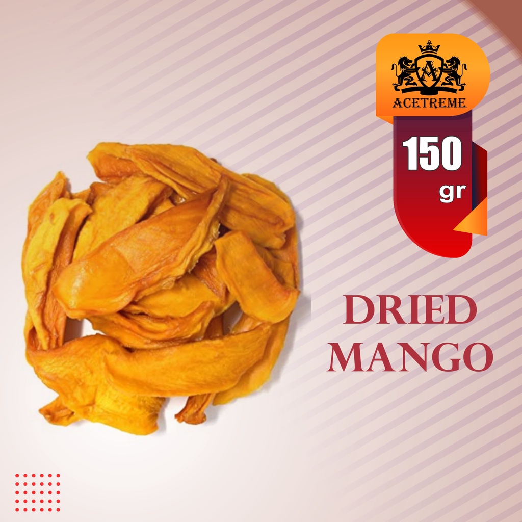(150g) Acetreme Dried Mango (Thailand) Dried Fruit (no additives and