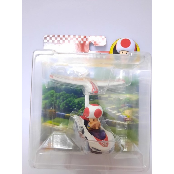 Captain Toad Mario Kart Premium Hotwheels With Glider P Wing Plane Glider Shopee Malaysia 2578