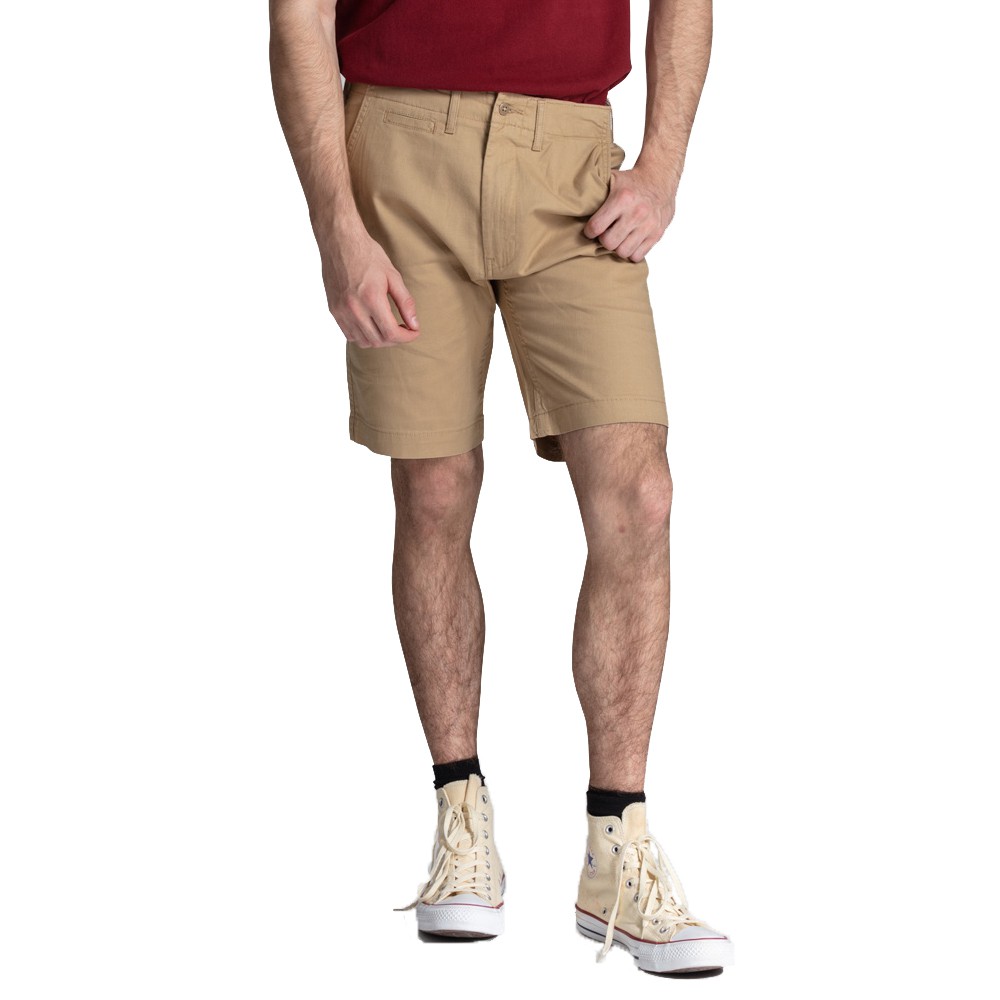 mens tapered chino shorts