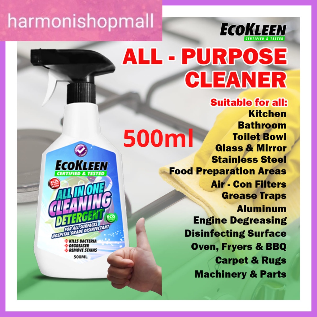 ECO KLEEN Detergent Cleaner / Disinfectant Spray / Disinfectant Liquid