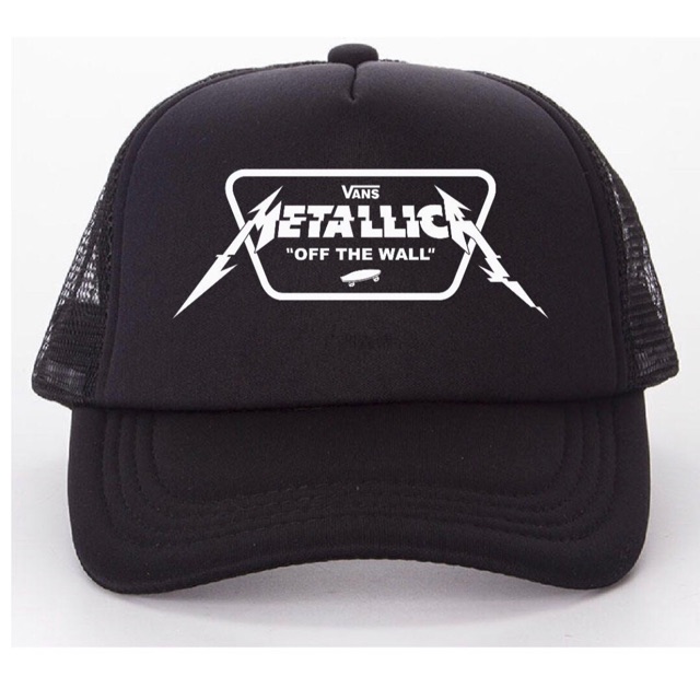 vans metallica trucker