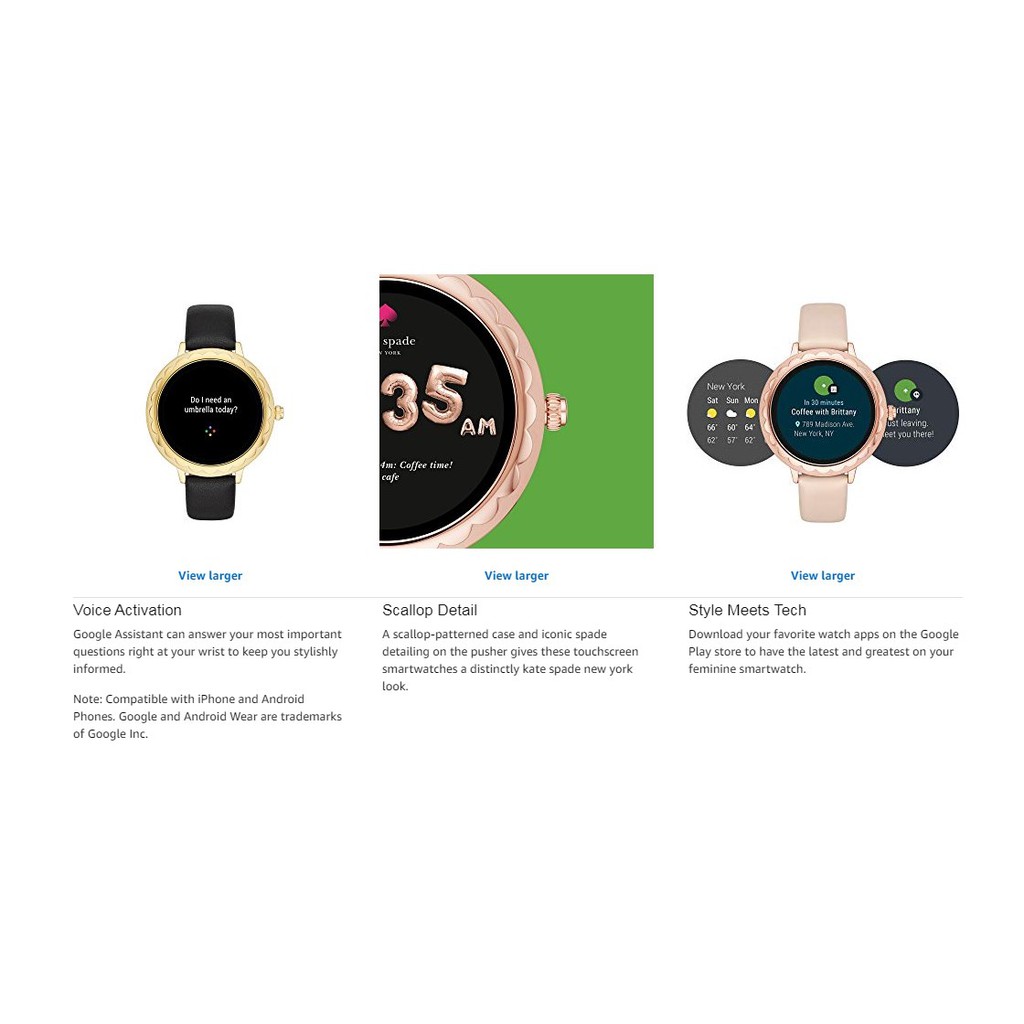 kate spade smartwatch iphone