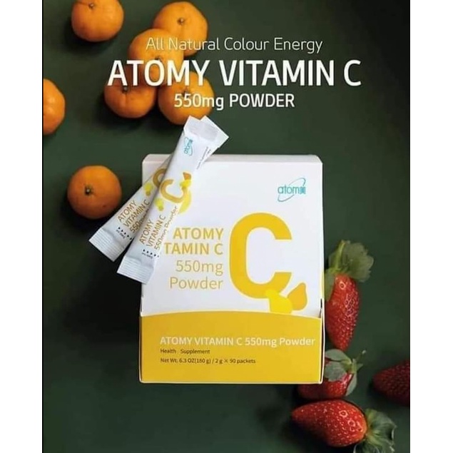 READY STOCK [Atomy Vitamin C] Atomy Vital Color vitamin C 550mg (2g x 90 sticks) Atomy vitaminc
