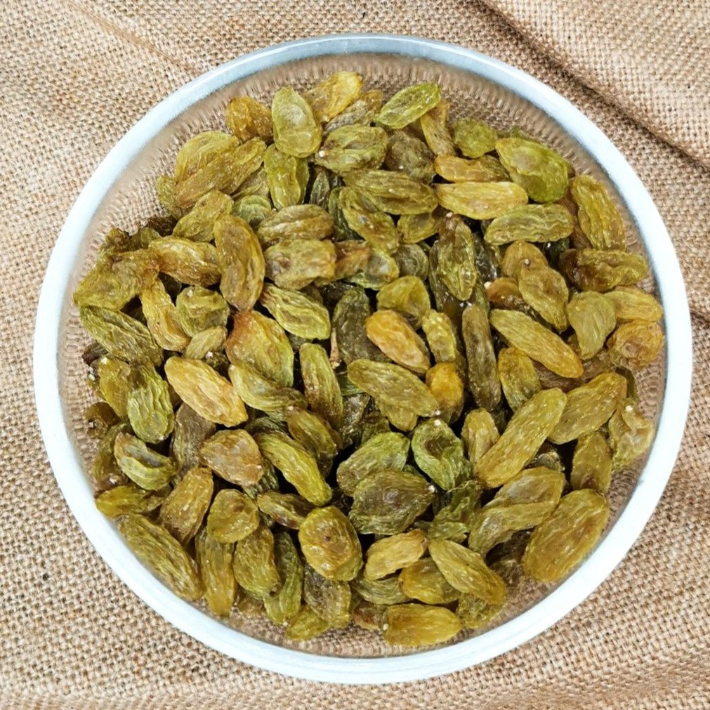 Green Raisin Dried Grape Kismis Seedless Sultana Snack Pack 200g ...