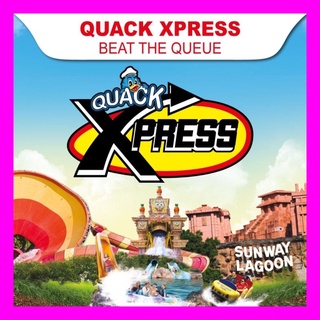 Sunway Lagoon Quack Express Pass / Equipment Combo Ticket
