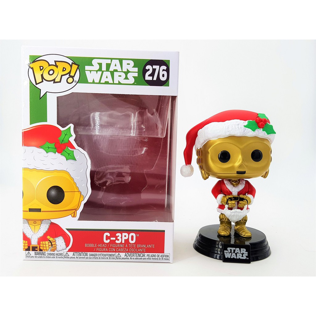 Bobble-Head Holiday Santa C-3PO Pop! Star Wars #276
