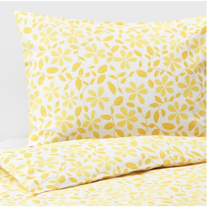 Ikea Juvelblomma Quilt Cover Pillowcases Shopee Malaysia