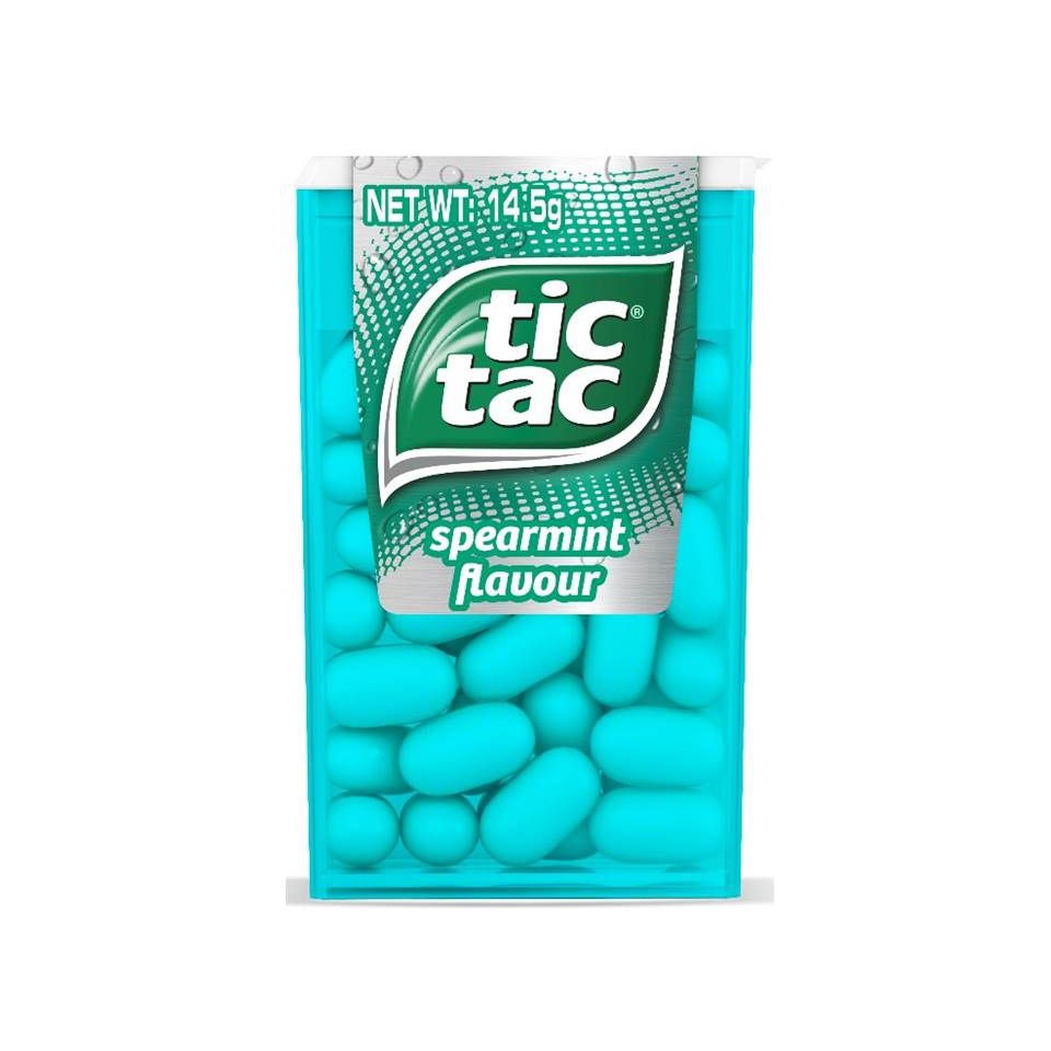 [FSC] Tic Tac Spearmint Mini Candy 14gm | Shopee Malaysia