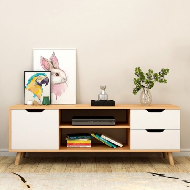 Scandinavian Ikea Inspired Kabinet Rak Tv Storage Cabinet ...