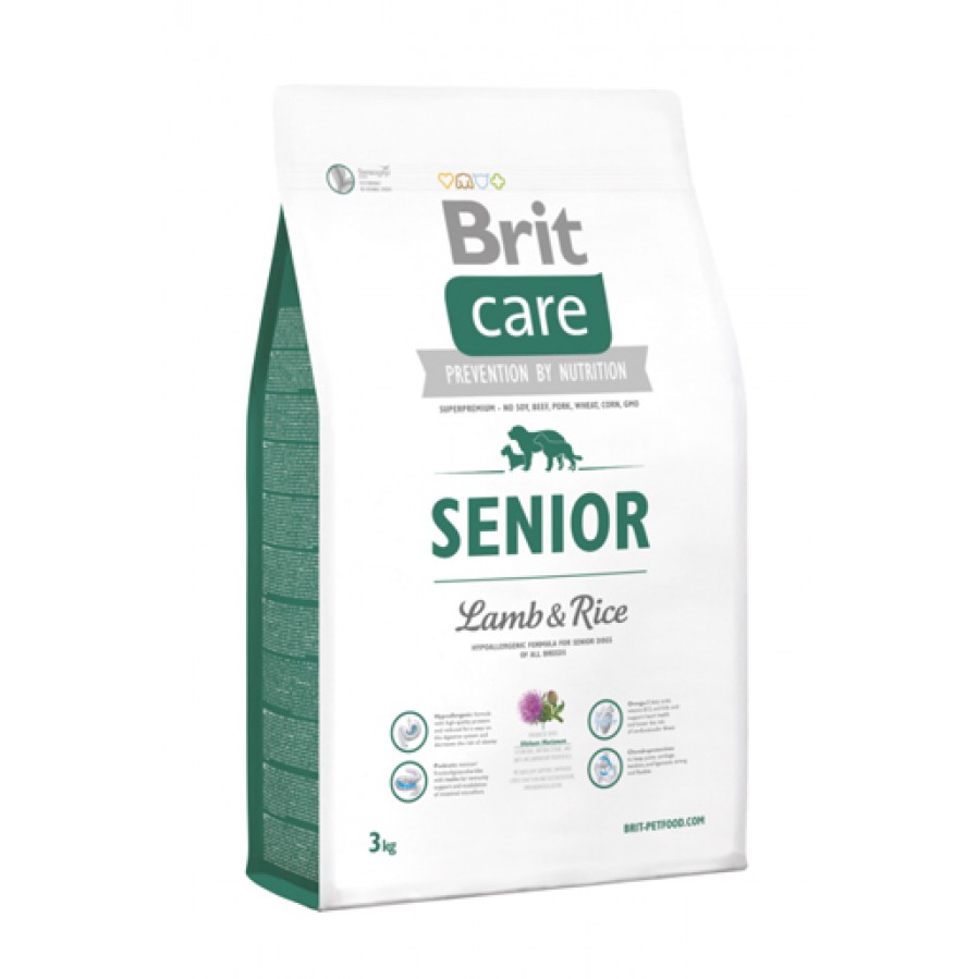 Brit Care Senior Lamb Dog Food 3kg Shopee Malaysia