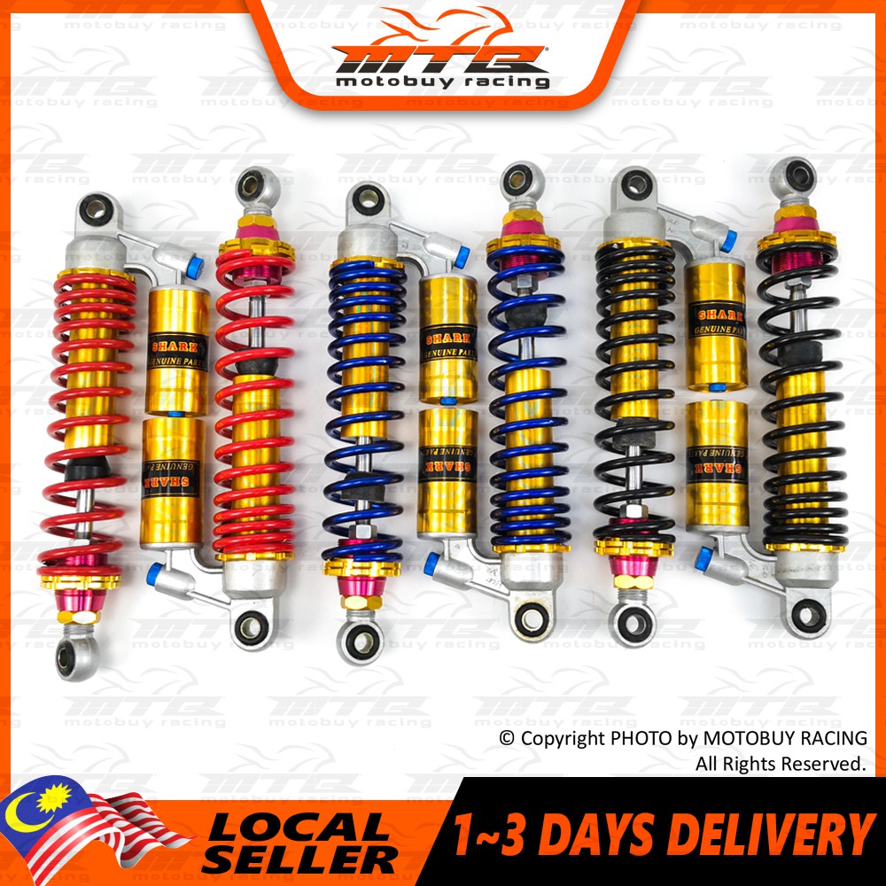Clear Stock Adjustable Racing 330mm Gas Tank Absorber Display Unit Shopee Malaysia