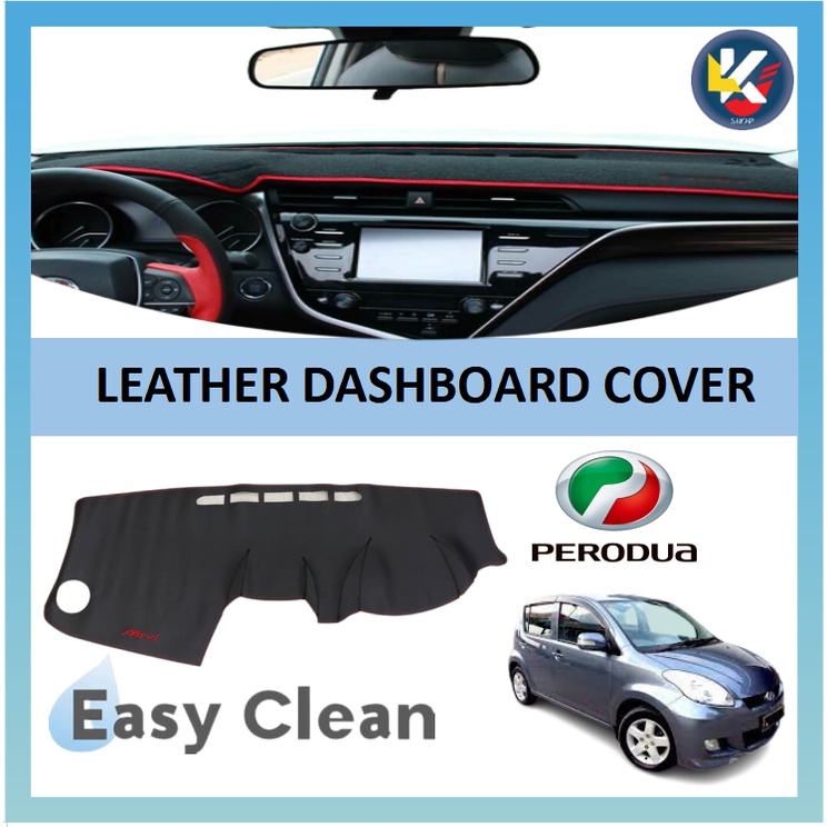 Perodua Myvi 20062011 Leather Car Dashmat Dash Mat Dashboard Sun Cover
