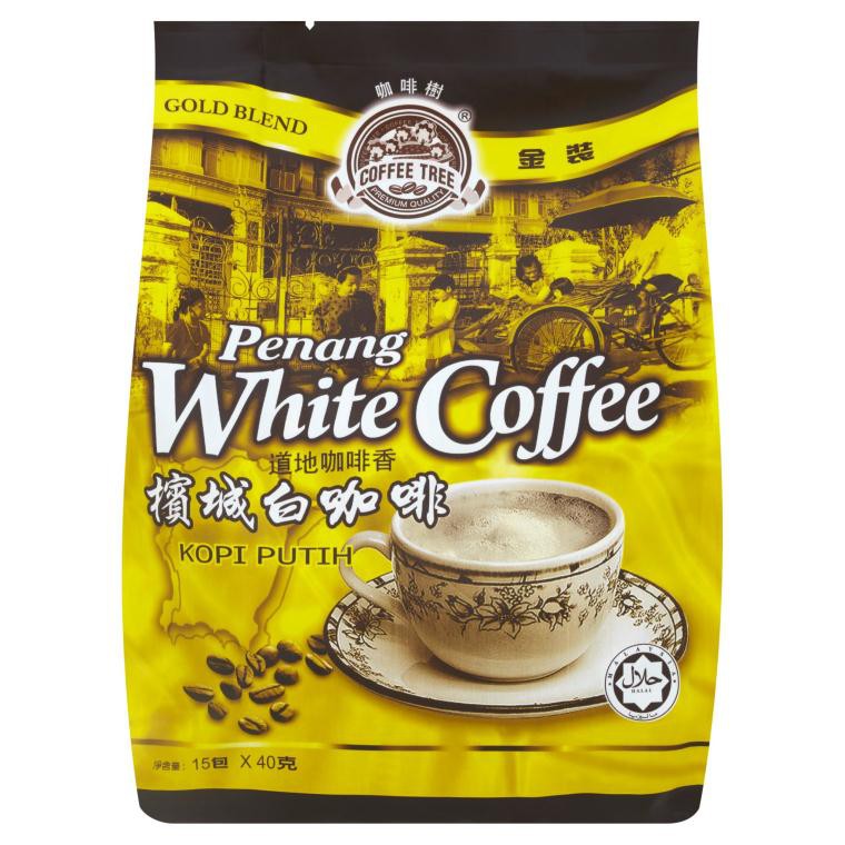 15 Sachets Penang White Coffee With Sugar HALAL (LOCAL READY STOCKS ...