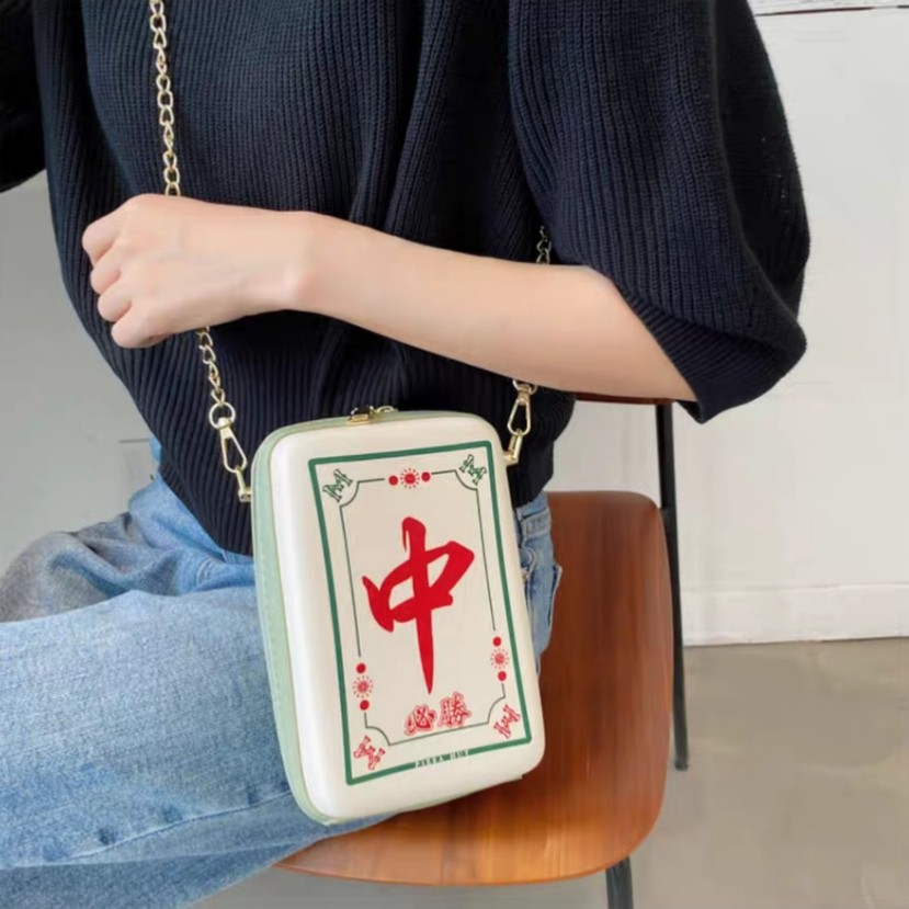 [READY STOCK] Woman Mahjong Sling Bag