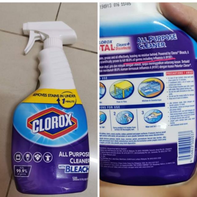 Limit Time Offer Dettol Clorox Disinfectant Total Clean Spray