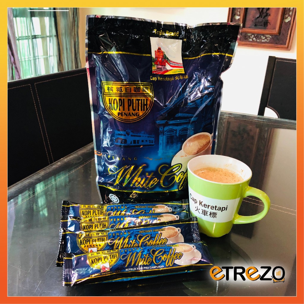 Cap Keretapi Train Brand Penang White Coffee 1 Pack 40g X 15 S Halal Ready Stock Shopee Malaysia