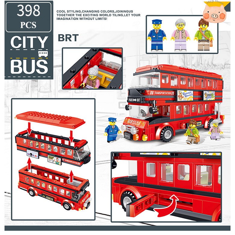 lego british bus