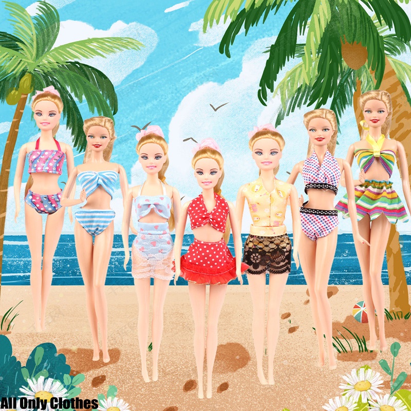 30cm BJD doll beach doll Swimsuit Bikini doll clothing accessories underwear