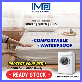 Mattress Protector Waterproof Mattress Topper Queen Size Single Size King Size Antibacterial Matress Protector Bed Toper