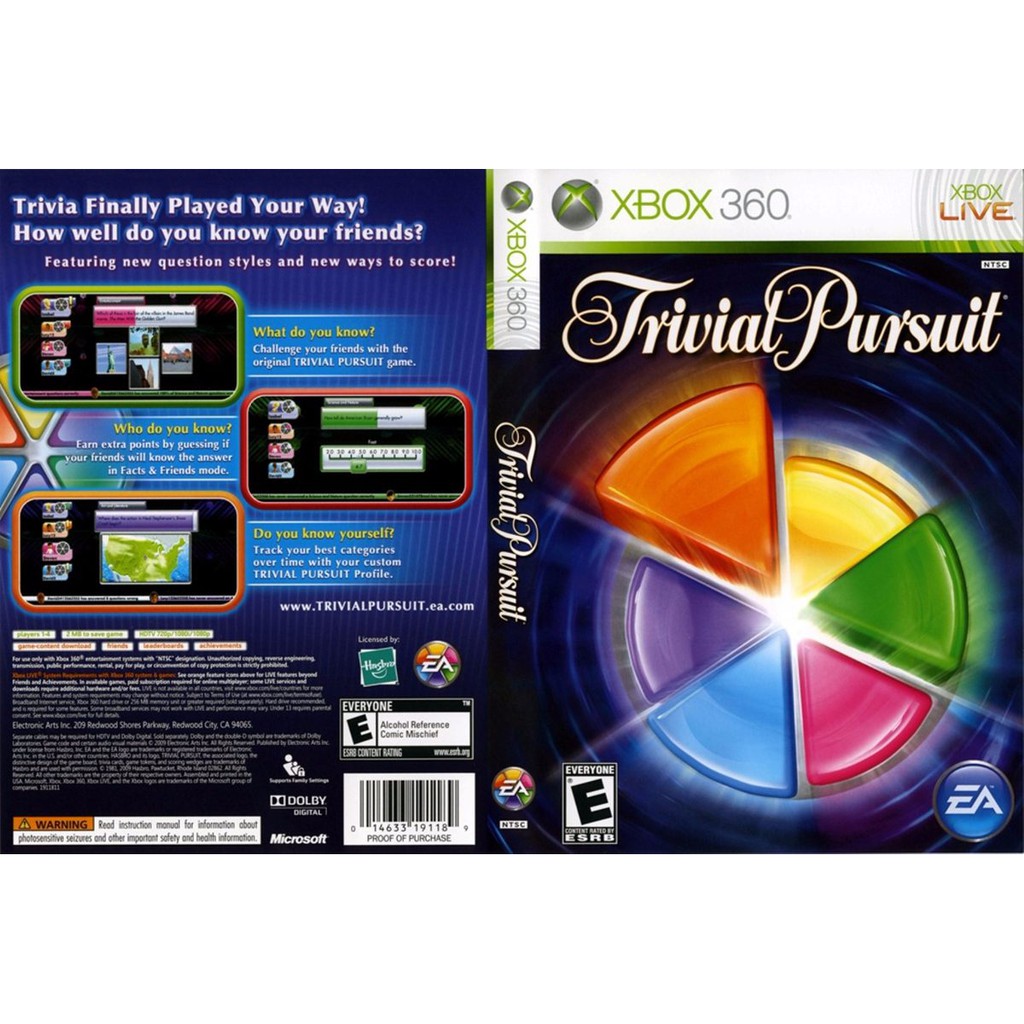 trivial pursuit xbox