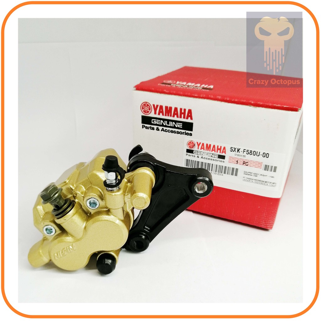 Caliper Assy FRONT Y125Z / Y125ZR / LC135 NEW 5S Yamaha (NISSIN) Disc Brake Pump (5XKF580U00