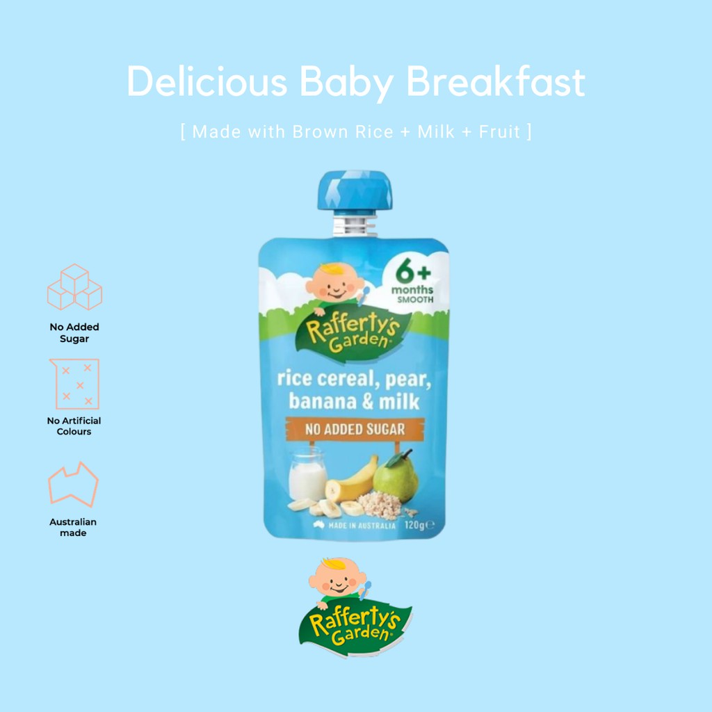 rafferty baby rice cereal