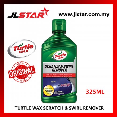 TURTLE WAX SCRATCH & SWIRL REMOVER 325ML SCRATCHES ULTRA FINE POLISHING